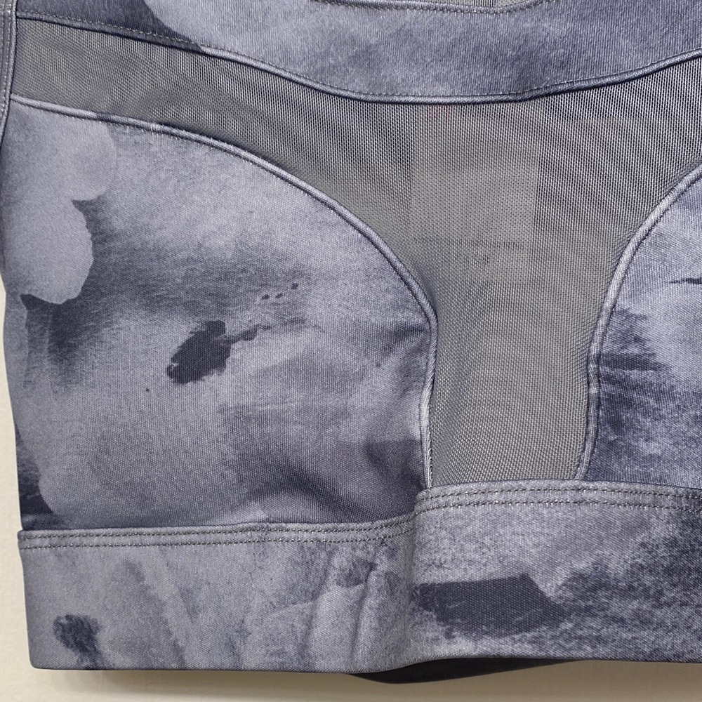 Society Women's Blue and Gray Sports Bra